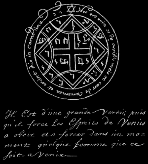 Clavicula Salomonis - Szeremi pecsét