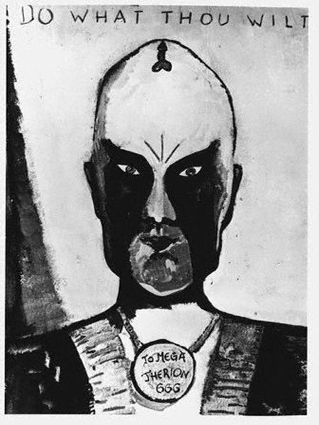 Aleister Crowley - The Beast 666: self-portrait