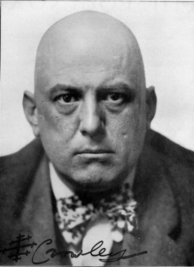 Aleister Crowley aged 37