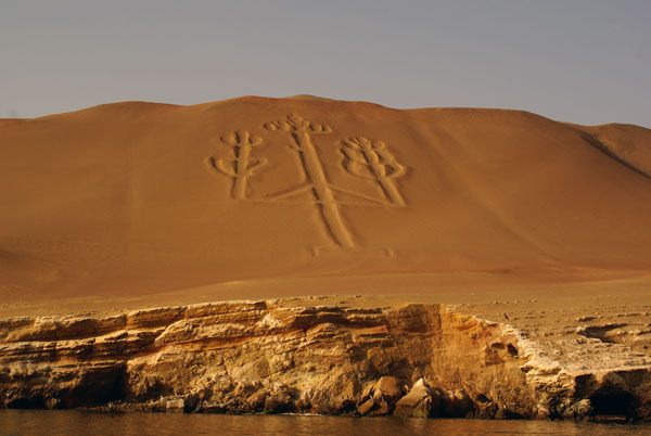 Candelabro geoglyph of Paracas