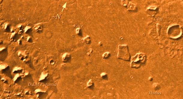 Cydonia Pyramids