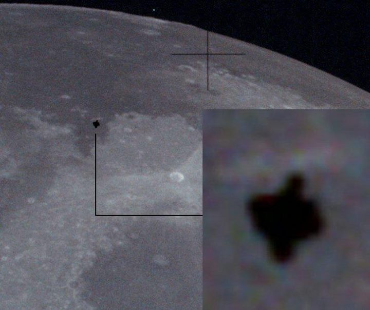 Apollo 13 Floating UFO - AS13-61-8755