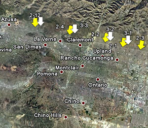 Ufo Orb Fleet 2 and 3 - California