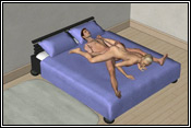 Inverted Missionary Head to Toe Sex Position