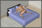 deck chair sex position