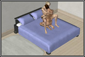 Kneeling Lotus Sex Position