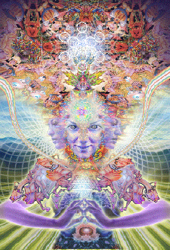 Namaste (image by Luke Brown)