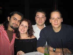 Istvan, Zsuzsi, Balint, Peti 2005